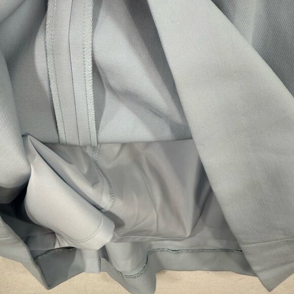 Brooks Brothers Blue Sheath Semi Formal Dress Baby Blue w/ Beaded Details size 6 - Picture 6 of 9